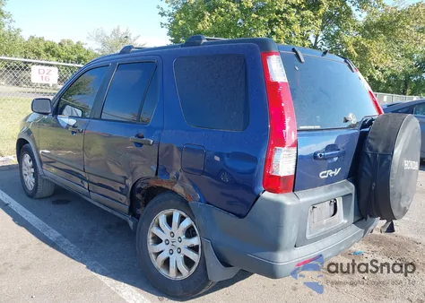 2005 Honda Cr-V Ex из США, поврежденный, VIN JHLRD77855C012072
